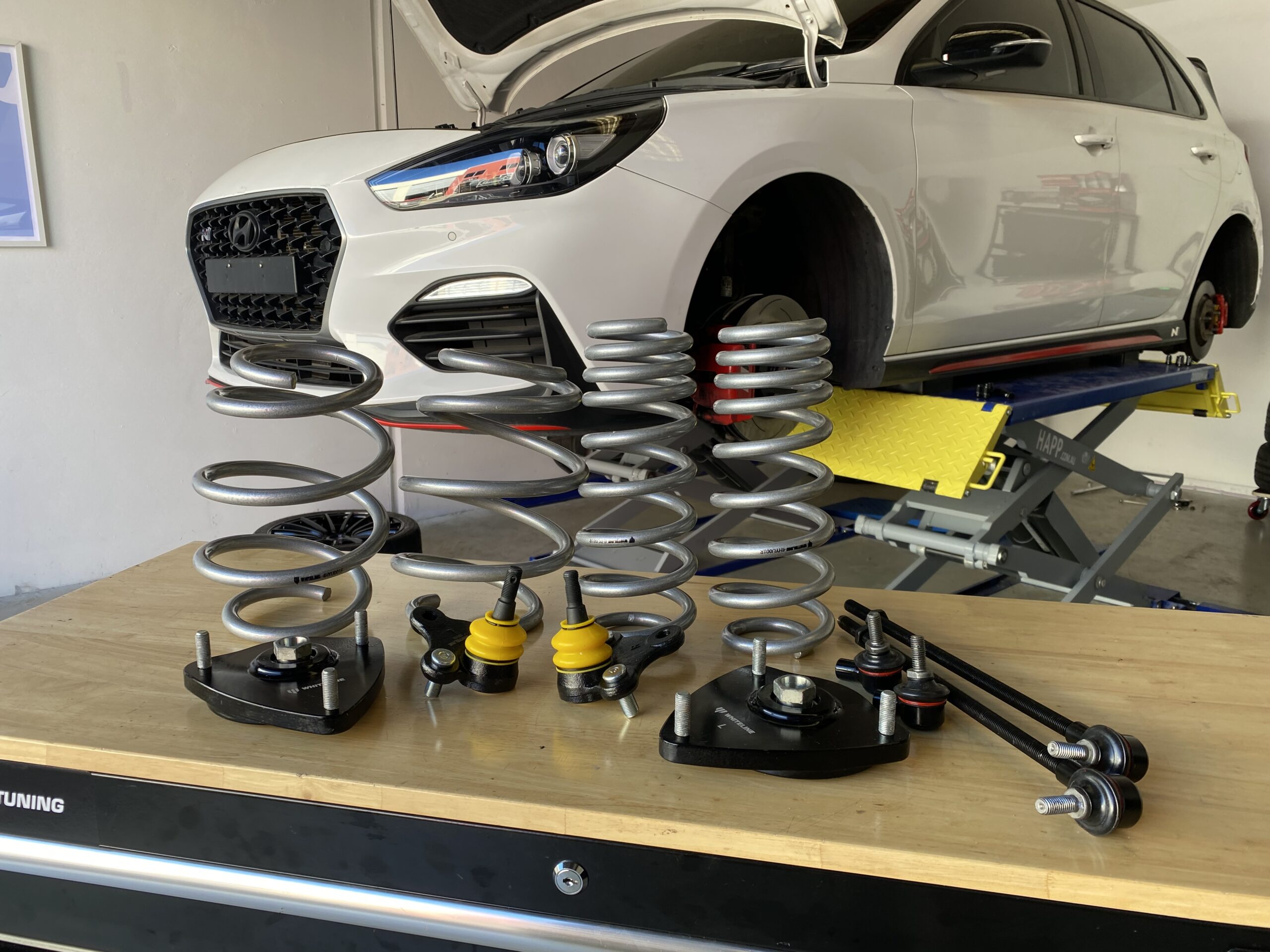 Whiteline Suspension for Hyundai i30n